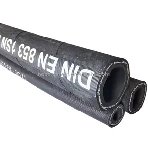 Hydraulic hose 4SP/4SH SAE 19MM rubber hose high pressure NBR rubber hose EN854