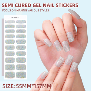 ZhengXiang <span class=keywords><strong>vernis</strong></span> UV paillettes étincelle rayonnante <span class=keywords><strong>vernis</strong></span> à <span class=keywords><strong>ongles</strong></span> personnalisé Gel Nail Art autocollant semi-durci Gel <span class=keywords><strong>ongles</strong></span> enveloppes pour Nail Art - Product Image 2