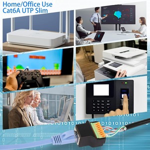 Ethernet RJ45 Stecker Klemmen block löt freier RJ-45 weiblicher <span class=keywords><strong>Inline</strong></span>-Breakout-Adapter - Product Image 5