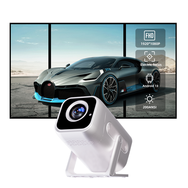 Factory Direct Sale XH269 HD 1080p Smart Android13 Projector 4K Portable WiFi Projecteur 4k Video Beamer with LED Lamp