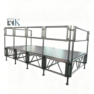 เวทีอลูมิเนียมแบบปรับระดับความสูงได้สำหรับงานกลางแจ้ง - Product Image 1