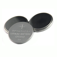 Baterai Koin Lithium CR3032 3V Non-Rechargeable, Baterai CR3032 Dengan/Tanpa Tab Solder untuk Sensor CMOS Kunci Mobil