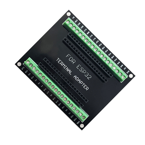 OKY2252-3A OKYSTAR 38pin <strong>ESP32</strong> <strong>Terminal</strong> Adapter <strong>ESP32</strong> 38P Black Expansion Board - Product Image 1