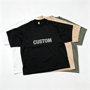 เสื้อยืดเปล่าคุณภาพสูงขายส่ง รับสกรีนโลโก้ ผ้าฝ้าย 100% 220 กรัม เสื้อยืดผู้ชาย พิมพ์ลาย คอกลม สำหรับผู้ชาย - Product Image 1