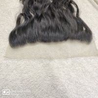 Venta al por mayor de cabello virgen indio Remy con línea de cabello natural transparente HD, ondas naturales, frontales de encaje 13x6, tamaño 12A, cabello crudo de un solo donante.