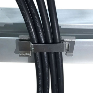 Cáp thép không gỉ sửa chữa dây Clip năng lượng mặt trời bảng điều khiển gắn cáp clip - Product Image 6