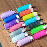 Vente chaude, spray de parfum porte-clés efficace pour la défense personnelle, outils de sécurité personnelle pour femmes, auto-protection