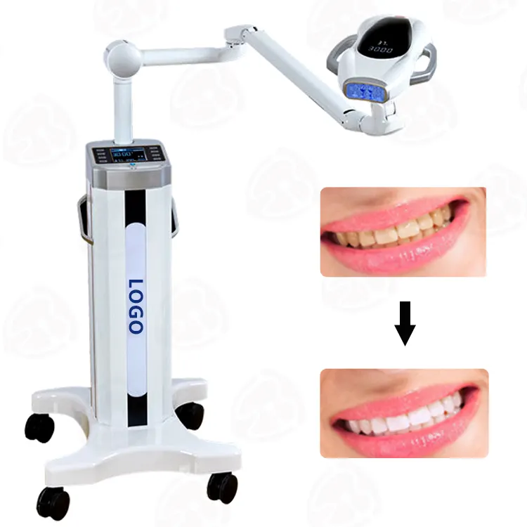 Intelligent Constant Temperature Infrared Sensor Control Blue Light Oral Beauty 60W Watt Dental Teeth Whitening Machine