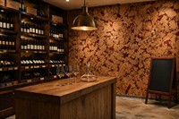 Panel de Corcho Natural para Pared, Autoadhesivo, 4mm, 5 Colores, Tamaño Personalizado, Venta al Por Mayor, OEM, ODM, FSC