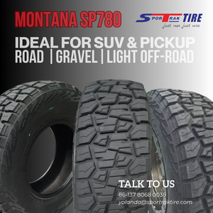 Pneu SPORTRAK SP780 R/T, pneu tout-terrain robuste et agressif pour SUV et pick-up, performances sur route et hors route - Product Image 2