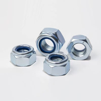 Blue Zinc Plated Hex Nylon Insert Lock Nut Metric & Inch Stainless Steel