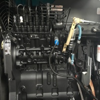 Compresseur d'air à vis portable à deux étages 17 bar 18 m³/min 195 kW avec moteur diesel et marteau perforateur