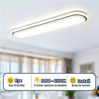 Plafonnier LED Minimaliste pour Chambre, Salon, Couloir, Balcon – Lampe de Plafond Murale en Fer et Acrylique, Blanc Froid