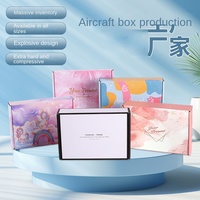 Boîtes d'expédition express pour colis d'avion, personnalisables avec impression, rectangulaires, triple couche, extra-résistantes pour la vente en gros de chaussures