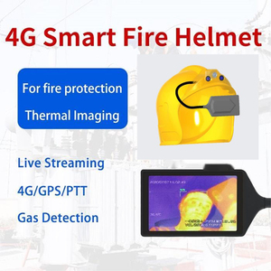 <span class=keywords><strong>Casque</strong></span> de pompier avec caméra infrarouge de détection de gaz par imagerie thermique - Product Image 5