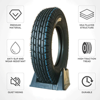 Neumático de Motocicleta Personalizado de Fábrica 400-10 T55 Resistente a Impactos 8PR, Neumático MX Resistente al Desgaste para Ciudad, Selva, Savannah, Safari, Raid