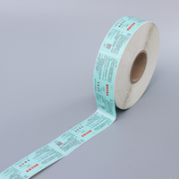 Rouleaux d'étiquettes autocollantes écologiques à motif personnalisé avec code QR, symboles d'avertissement et impression fine pour l'étiquetage des aérosols