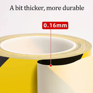 Tùy chỉnh một mặt PVC nguy hiểm đoạn an toàn cảnh báo băng, thiết kế công nghiệp cảnh báo Băng - Product Image 5