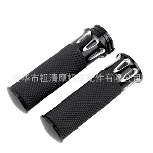 Zuqing Motorcycle Handlebar <b>Grip</b> Aluminum Alloy Black For Harley 883 XL1200 Throttle <b>Control</b> - Product Image 5