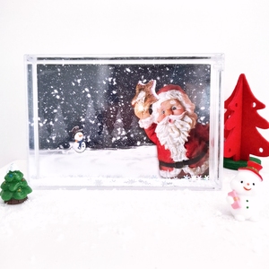 Sáng Tạo Hài Hước Lỏng Long Lanh Nổi Hình Ảnh Khung Nhà Trang Trí Acrylic Quà Tặng Thủ Công Làm Bằng Nhựa Bền - Product Image 5