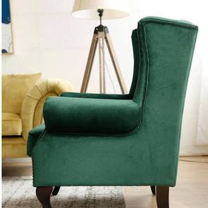 Sillón de Ocio Estilo Americano con Respaldo de Tela, Tapizado y Acolchado, para Sala de Estar, Hotel y Bar - Product Image 4