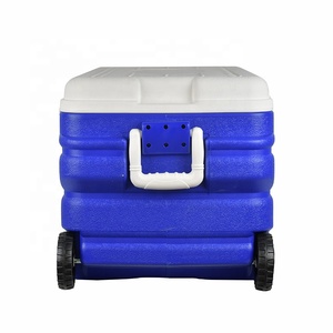 <span class=keywords><strong>Badu</strong></span> 90L/85QT boîte de refroidissement de glace de Camping de pêche en plein air grands refroidisseurs rotomoulés avec roues - Product Image 5
