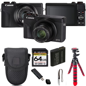 <span class=keywords><strong>Appareil</strong></span> <span class=keywords><strong>photo</strong></span> numérique instantané PowerShot G7X Mark III d'origine avec accessoires, objectif zoom optique noir, capteur CMOS - Product Image 2