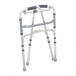 Déambulateur en aluminium réglable léger et pratique de haute qualité, tubes de jambe à dégagement rapide, personnes âgées, réadaptation moderne - Product Image 3