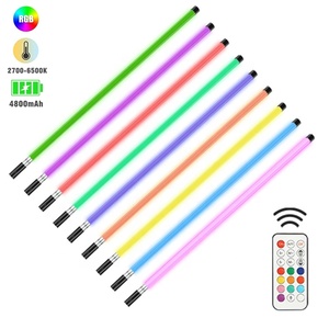 Luz colorida do trabalho de vídeo, luz do tubo rgb sem fio da bateria TL-100Pro t8 100cm 36w - Product Image 1
