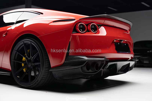 ชุดแต่ง Ferrari 812 รุ่นอัพเกรด Nty Style คาร์บอนไฟเบอร์  ลิ้นหน้า สเกิร์ตข้าง ดิฟฟิวเซอร์ สปอยเลอร์ - Product Image 6