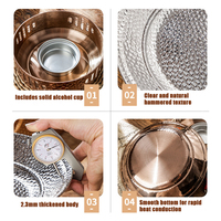 Offre Spéciale – Ensemble de casseroles peu profondes modernes en acier inoxydable, compatibles gaz et induction, qualité alimentaire, pour fruits de mer, ustensiles de cuisson professionnels
