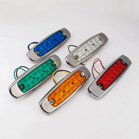 Nouvelle lampe de signalisation latérale LED ENSAITE pour remorque de voiture, camion, feux de gabarit, feux d'avertissement de circulation DH-019