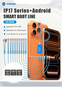 Câble d'alimentation intelligent SUNSHINE SS-905D 2026 pour séries <span class=keywords><strong>Apple</strong></span> et Android / Prise en charge V11.0 pour séries IP6S-17PM / Modèles Android complets - Product Image 3