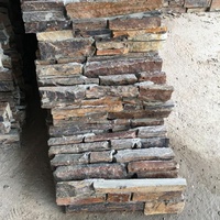 Design moderne Ardoises naturelles Carreaux Vente en gros Décoration extérieure Façade antirouille Revêtement mural Placage Surface fendue Antiacide