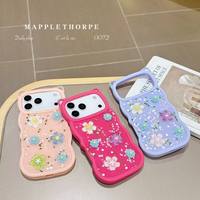 Accessoires pour étui de téléphone portable en gros Tpu Soft Cat Ears 3D Flower Cover pour Redmi Note 14 Pro 14C 15C