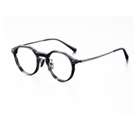 Montura de Gafas Ópticas de Titanio Puro de Alta Calidad, Nuevo Diseño N402, Ultraligera, Montura Completa, Moderna, con Diamantes, Anti Luz Azul