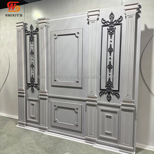 การออกแบบที่ถอดออกได้ตามต้องการฉากหลังอะคริลิคขนาดใหญ่เรียบหลายชั้นตกแต่งผนังงานแต่งงานแบบคลาสสิกมาใหม่ - Product Image 4