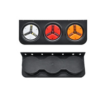 Feu arrière LED rond concentrique rouge ambre blanc 24V Stop Clignotant Marche arrière pour semi-remorque et remorque