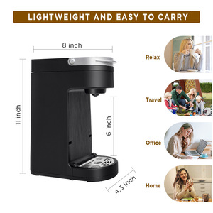 เครื่องชงกาแฟแคปซูลแบบอเมริกัน K-Cup สำหรับใช้ในบ้านและโรงแรม ชงชาแบบแก้วเดียว สำหรับการค้าต่างประเทศข้ามพรมแดน สต็อกกาแฟ M - Product Image 4