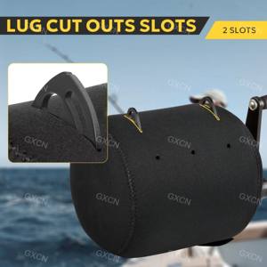 Juego de bolsas de carrete de tambor duraderas y protectoras de 3 piezas Tamaño personalizable Opciones de logotipo personalizables para uso de pesca en Río - Product Image 2