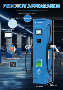 Station de <span class=keywords><strong>recharge</strong></span> pour véhicules <span class=keywords><strong>électrique</strong></span>s Bluesky, étanche, OCPP1.6J, charge rapide DC, montage au sol - Product Image 5