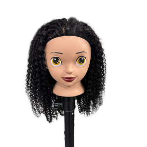 Perruque modèle féminin <span class=keywords><strong>africain</strong></span> pour la coupe <span class=keywords><strong>de</strong></span> cheveux Styliste Tissage <span class=keywords><strong>Salon</strong></span> <span class=keywords><strong>de</strong></span> <span class=keywords><strong>coiffure</strong></span> Enseignement Tête <span class=keywords><strong>de</strong></span> mannequin style droit - Product Image 5