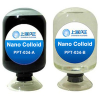 Revêtement liquide conducteur transparent à durcissement thermique