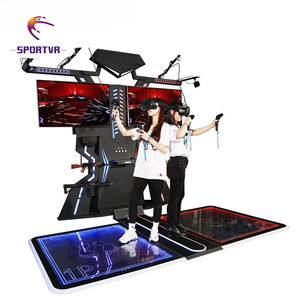 Sportvr <span class=keywords><strong>VR</strong></span> ปืนยิง9D เวทีเสมือนจริงเครื่องเล่น2คนนินจาผลไม้ดนตรีเต้นรำเครื่องเกมปฏิวัติ - Product Image 5