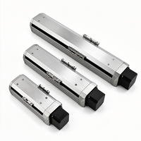 Sistema de Posicionamiento CNC XYZ Serie QIGE GTH, Mesa Motorizada Controlada por PLC, Rodamiento de Engranajes, Guía Lineal de Aluminio