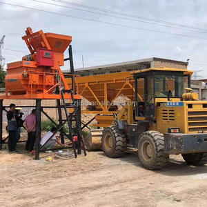 Planta Mezcladora de Concreto Automática de 25-150m3/h con Línea de Producción de Componentes Principales con Bomba, Motor, Caja de Cambios y PLC - Product Image 6