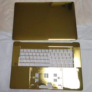 <span class=keywords><strong>Carcasa</strong></span> de Teclado Chapada en Oro de 23kt para <span class=keywords><strong>MacBook</strong></span> Pro, Cubierta Superior Dorada, Piezas de Repuesto de Lujo - Product Image 3