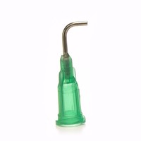 Aiguilles de distribution à pointe arrondie en acier inoxydable ZESHI, courbées à 45 degrés, de 0,5 pouce, 14G-27G, pour la vente en gros