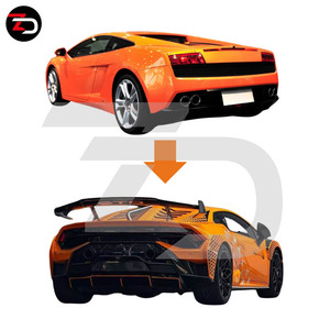 Kit carrosserie style Huracan LP610 <span class=keywords><strong>STO</strong></span> avec pare-chocs, capot et spoiler pour Gallardo LP540 LP550 LP560, vente chaude en usine - Product Image 5