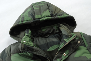 Vestes d'Hiver pour Enfants Motif Garçon, Blousons à Capuche Manteaux Vêtements d'Extérieur pour Garçons de 4-14 <span class=keywords><strong>Ans</strong></span>, Vêtements d'Hiver pour Enfants - Product Image 4